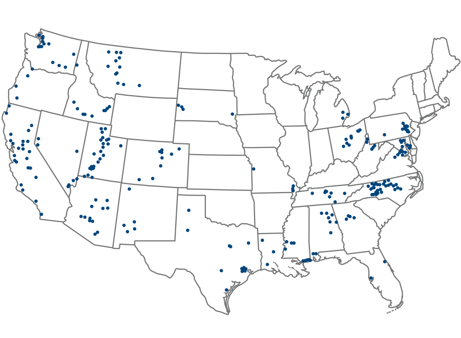 map of locations