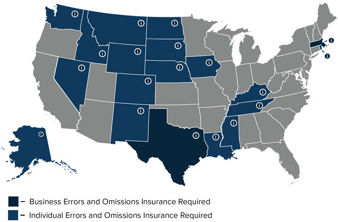 Real estate insurance map