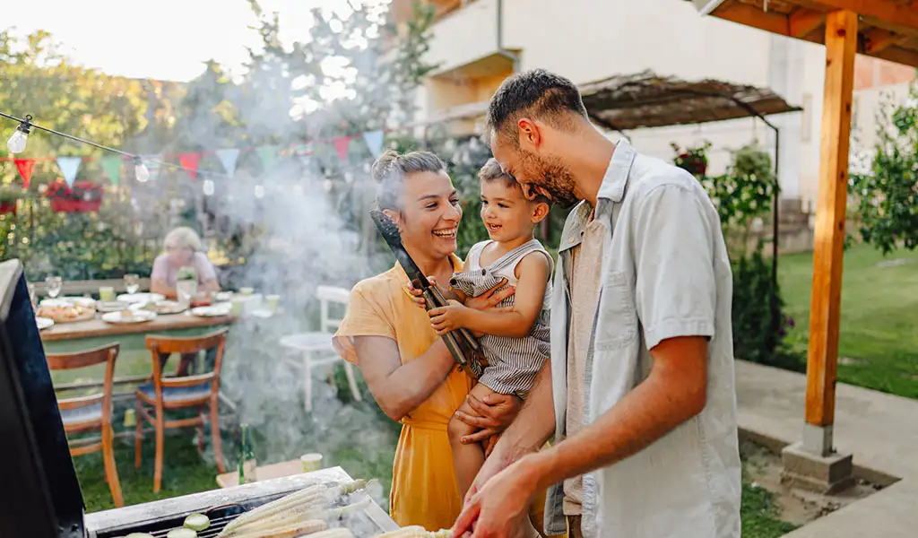Family Grilling Dinner