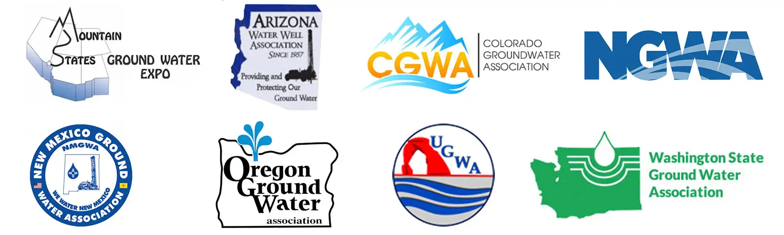 Logos of Ground Water  Associations